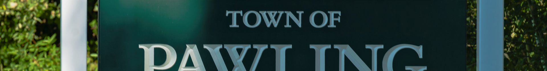 Pawling Ny Welcome Sign